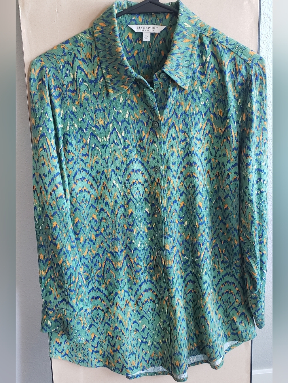 Liverpool LA Long Sleeve Blouse Size XS